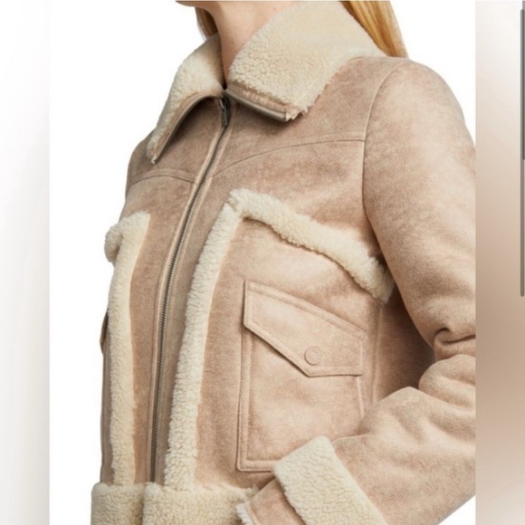 MOTHER The Patch Pocket Roamer Jacket in Beige Multi - Picture 2 of 11